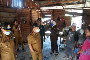 Bupati Amirudin Tinjau Lokasi Bencana Banjir