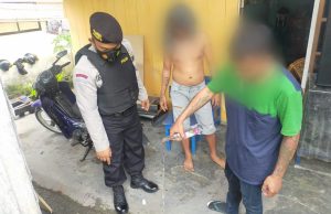 Siap Bergaya di Malam Minggu, Dua Pemuda di Luwuk Malah Dihukum Polisi