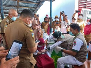 Vaksinasi Serentak, Bupati Banggai : Agar Anak Bebas Bermain dan Berinteraksi