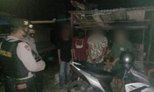 Tim Tarantula Ciduk Empat Remaja Asyik Ngelem di Pasar Simpong