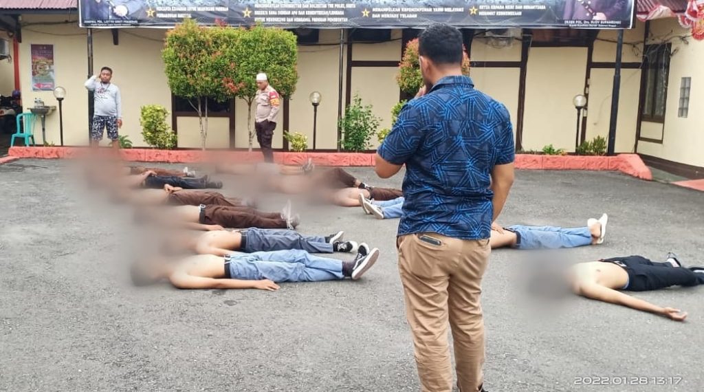 Pelajar Sok Jagoan Tawuran di Luwuk, Siap-siap Kena Sanksi Hukum