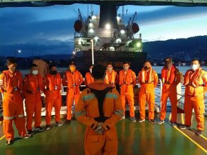 KM Sambar Jaya, Mati Mesin di Perairan Pulau Bangkalan