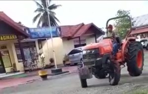 Traktor yang Digelapkan Oknum DPRD Bangkep, Akhirnya Ditemukan