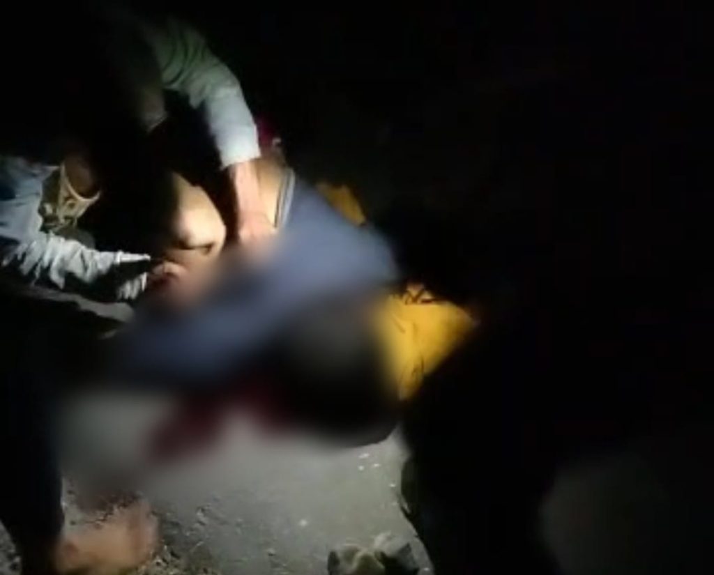 Tersebar Video Korban Tembak Parigi Berdarah di Aspal