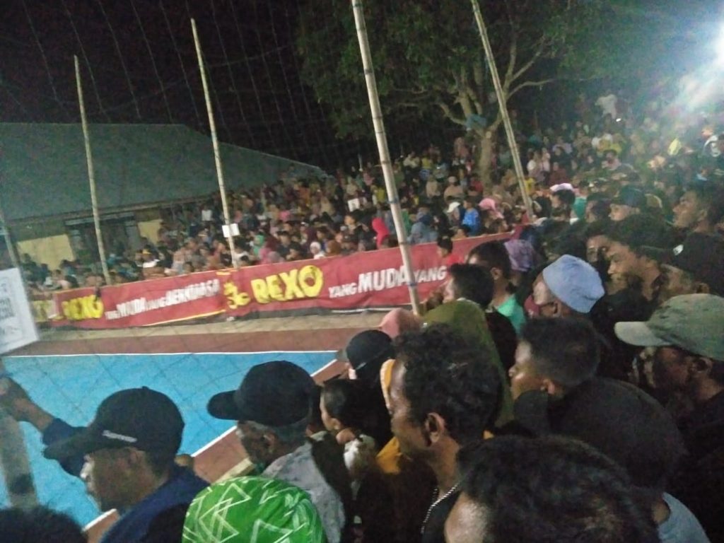 Final Pertandingan Volly di Bualemo Diwarnai Adu Jotos