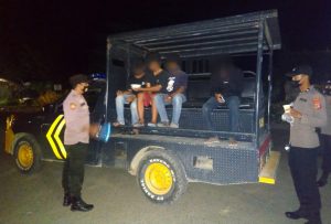Hendak Pesta Miras, Empat Remaja Diangkut Polisi di Batui