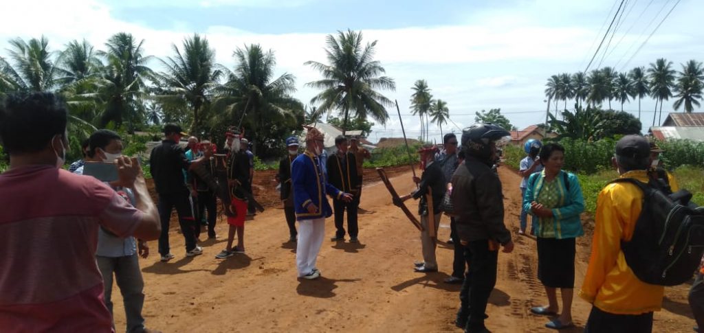 Bosanyo Bunta Pimpin Pemalangan Jalan Koridor Perusahaan Nikel