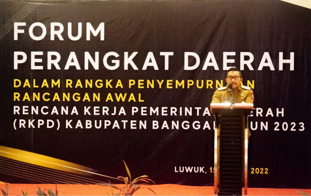 Penyempurnaan RKPD 2023, Berikut Amanat Bupati Banggai