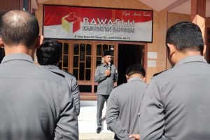 Bawaslu Banggai Gelar Apel Siaga Hadapi Pemilu 2024