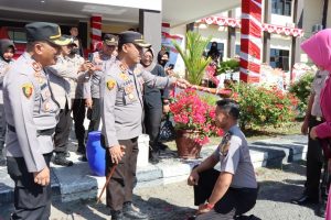 42 Personel Polres Banggai Naik Pangkat di Hari Bhayangkara