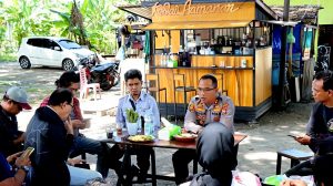 Coffe Morning Bareng Wartawan, AKBP Yoga Ajak Media Awasi Polisi