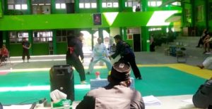 Disaksikan Wasit Internasional, 40 Pesilat IPSI Banggai Uji Tanding