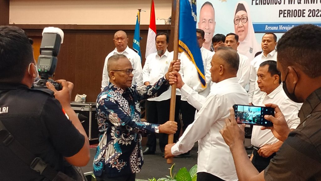 Pengurus PWI Sulteng 2022-2027 Dilantik