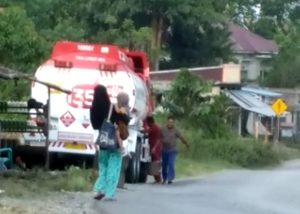 Ini Perintah Tegas Kapolres Banggai soal Tangki BBM Subsidi ‘Kencing’ di Jalan
