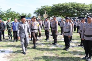 Polres Banggai Kerahkan 457 Personel Amankan Pilkades 2022