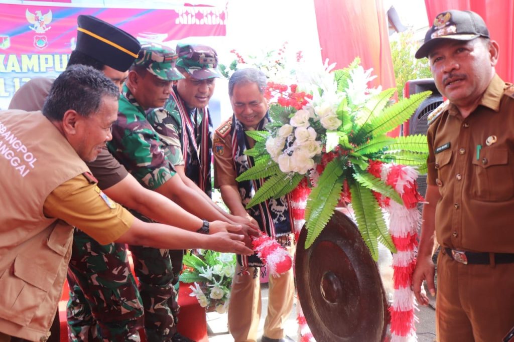 Deklarasi Kampung Pancasila, Sekda Banggai : Tumbuhkan Cinta Tanah Air