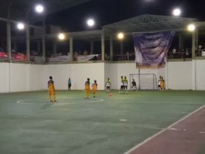 Jelang Porprov Sulteng 2022, GOR Kilongan yang Terbengkalai Kini Gemerlap