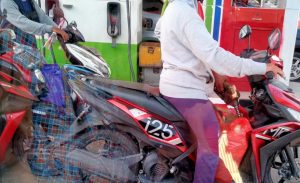 Keren.. Modus Baru Beli BBM Pakai Jerigen di SPBU-SPBU Kota Luwuk