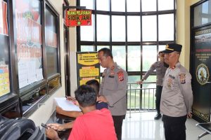 AKBP Yoga Priyahutama Pastikan Pelayanan Publik Maksimal di Polres Banggai