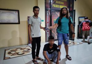 Maling Handphone Penumpang Kapal di Luwuk, Oknum Buruh Pelabuhan Diciduk Polisi