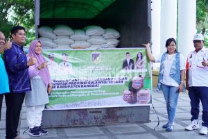 Pemda Banggai Terima Bantuan Beras 11 Ton dari Pemprov Sulteng