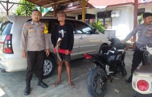 Polisi Nyaris Ditabrak Pemotor saat Razia di Batui Selatan