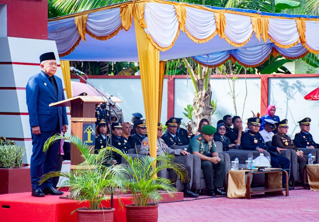 Wabup Banggai Pimpin Upacara HBI ke 73 Tahun 2023