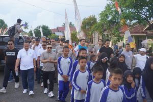 5 Ribu Peserta Meriahkan Jalan Sehat HUT Moilong