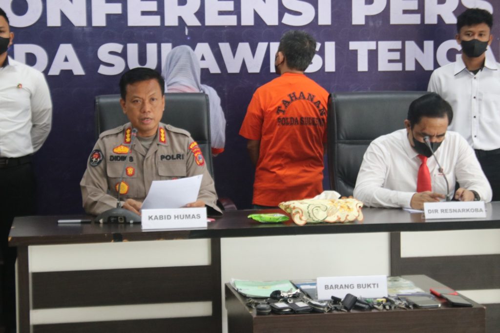 Warga Kendari Kendalikan Sindikat Narkoba dari Balik Lapas Palu, Omzet Puluhan Milyar