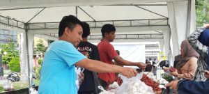 Kejari Banggai Gelar Pasar Murah Pengendalian Inflasi