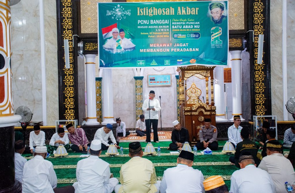 Istighosah Satu Abad NU digelar di Masjid Agung Luwuk