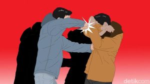 Kemenakan Dianiaya Paman Ditikam, Abang Jago di Luwuk Selatan jadi Ayam Sayur Depan Polisi