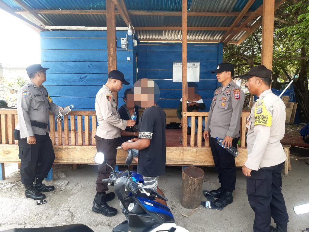 Pos Ronda di Tanjung Luwuk jadi Tempat Pesta Miras