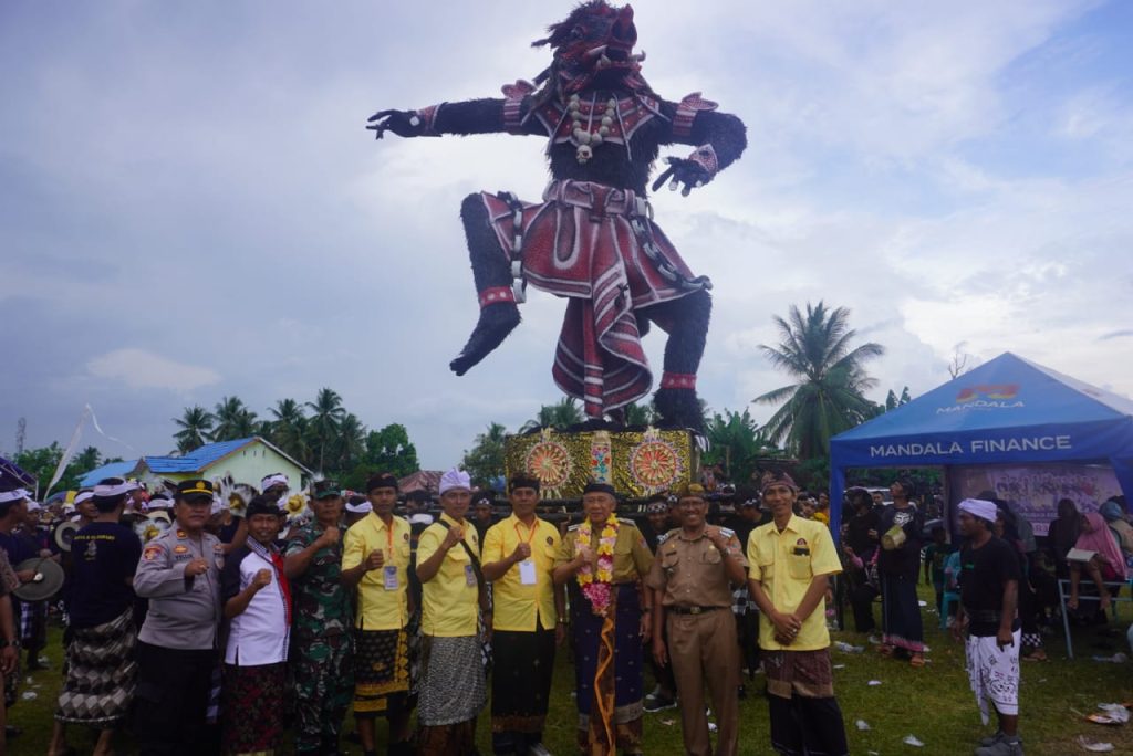 Festival Ogoh-ogoh Dipadati Warga Hindu di Kabupaten Banggai