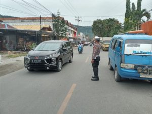 Polisi Terjunkan Tim Pengurai Macet dalam Kota Luwuk