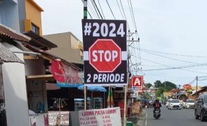 Kampanye 2024 Stop Dua Periode Mulai Dilakukan Warga Luwuk