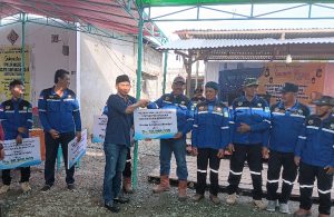 Camat Kintom Apresiasi Pemberian Motor dan THR untuk TKBM Tangkiang