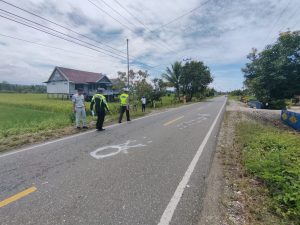 Tabrakan Motor vs Motor di Kayowa Batui, Satu Pengendara Tewas