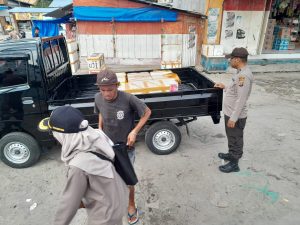 Empat Box Daging Sapi asal Maluku Utara Diamankan Polisi di Luwuk