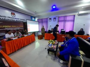 Dari 18 Parpol, Baru 4 Daftarkan Bacaleg ke KPU Banggai