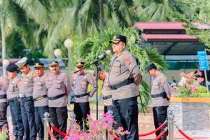 Kapolres Banggai Tegaskan Anggotanya Jauhi Narkoba