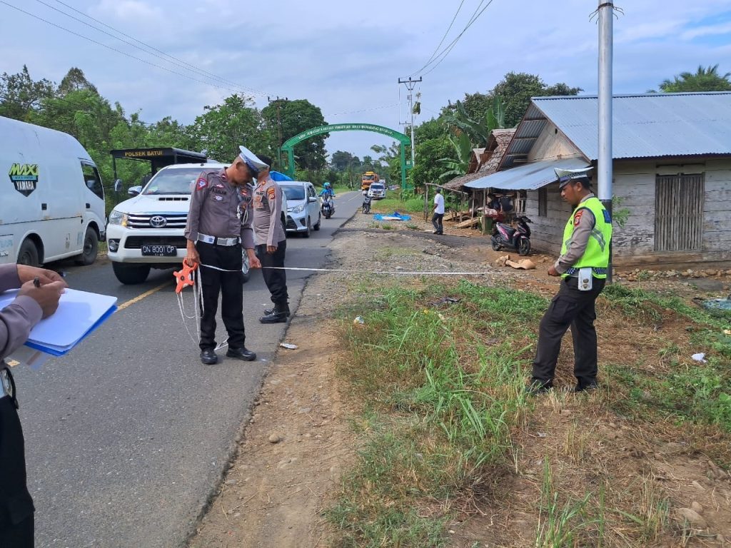 Polisi Tewas Ditabrak Mobil di Batui Selatan