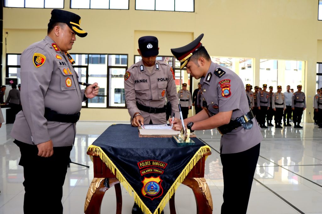 Kompol Pino Ary Jabat Kabag Ops Polres Banggai