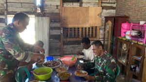 Ketika Satgas TMMD 116 jadi Bagian Keluarga Warga Desa, dari Kerja hingga Makan Bareng