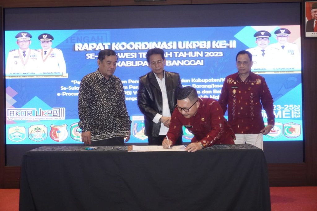 Wakil Ketua KPK Hadiri Rakor UKPBJ Sulteng di Kota Luwuk