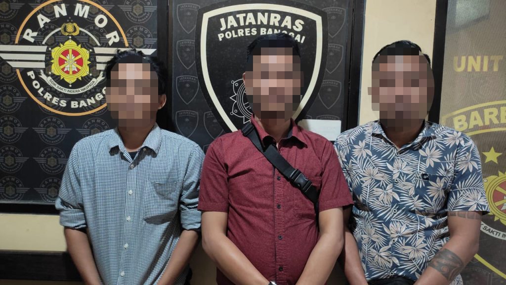 Tiga Karyawan PT SMS Finance di Luwuk Ditangkap Polisi, Tarik Paksa Kendaraan