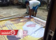 Kades Hunduhon Pasang Baliho Caleg Golkar