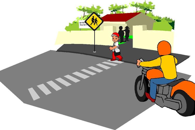 Pelajar SMA Tabrak Bocah Pejalan Kaki di Kintom