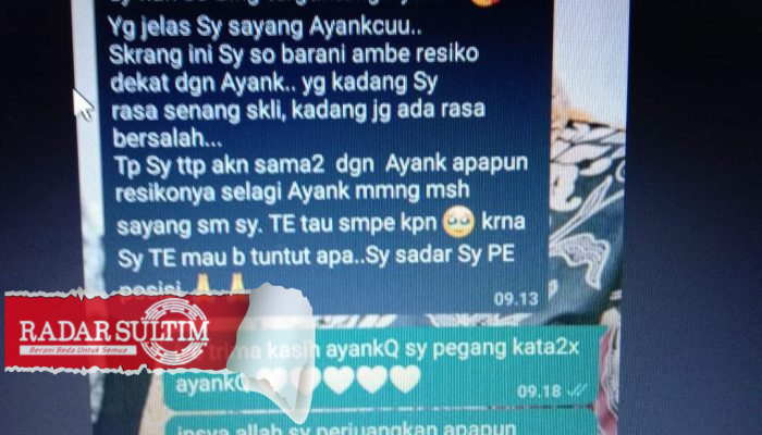 Astaga.. Diduga Oknum Panwascam Selingkuhi Staf di Banggai, Terinspirasi Kisah Syahnaz Rendy?