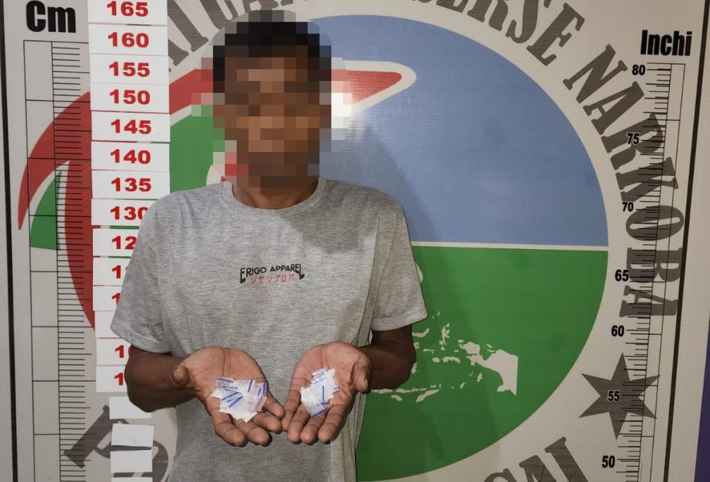 Bandar Sabu di Toili Ditangkap Polisi